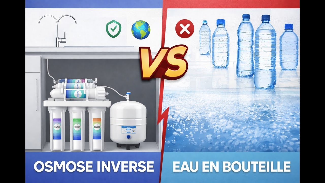 Reverse Osmosis Pure Water System :  Pourquoi, L’eau saine, c’est la vie?