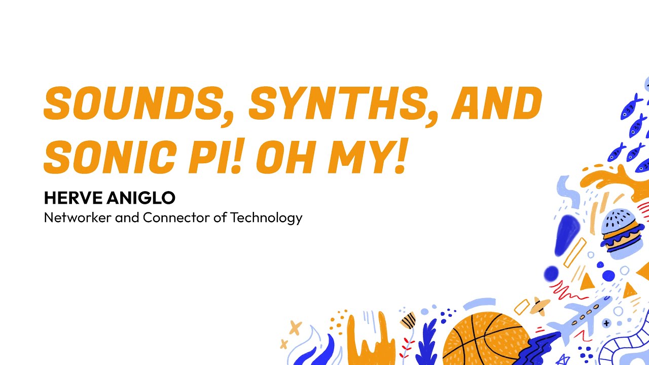 RubyConf 2024 Sounds, Synths, and Sonic Pi! Oh My! by Herve Aniglo