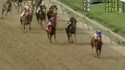 Smarty Jones - 2004 Preakness Stakes (Dave Rodman'...