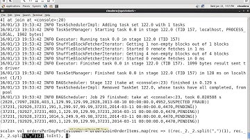 Hadoop Certification - CCA - Scala - 04 Max By Key (includes SQL)