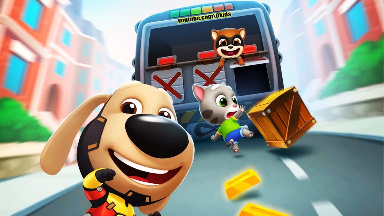 Talking Tom Gold Run New BOSS FIGHT Update IRON BEN 🐶 YouTube