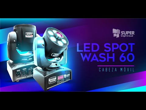 LED SPOT WASH 60 / Cabeza Móvil