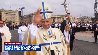 Pope has lung cancer and lower lobe of his right lung was removed, Vatican says
