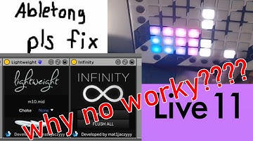 Live 11 somehow broke clearing long notes in MIDI Effect Rack