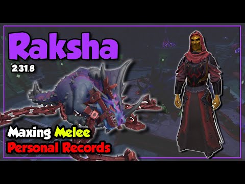 RS3 - 2:31.8 Melee Raksha | Vestments of Havoc & Chaos Roar EZK | (#5)