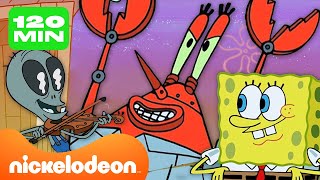 SpongeBob | SpongeBobs sciencefiction-momenten 👽 | 2 uur | Nickelodeon Nederlands