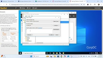 4 4 14 Create Global Groups TestOut Lab