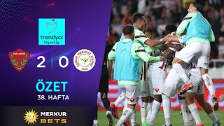 Merkur-Sports | A. Hatayspor (2-0) Ç. Rizespor - Highlights/Özet | Trendyol Süper Lig - 2023/24