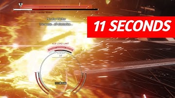 Handler Walter in 11 Seconds Armored Core 6 Final Boss