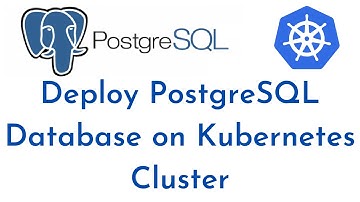 How to deploy PostgreSQL Database on Kubernetes Cluster | Login to PostgreSQL on Kubernetes