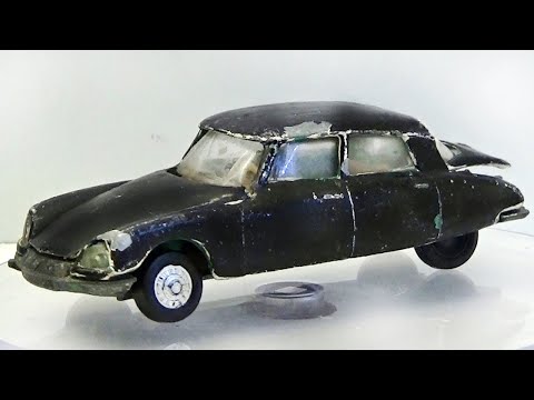 Реставрация мажореток Citroen DS №13. Литая модель.