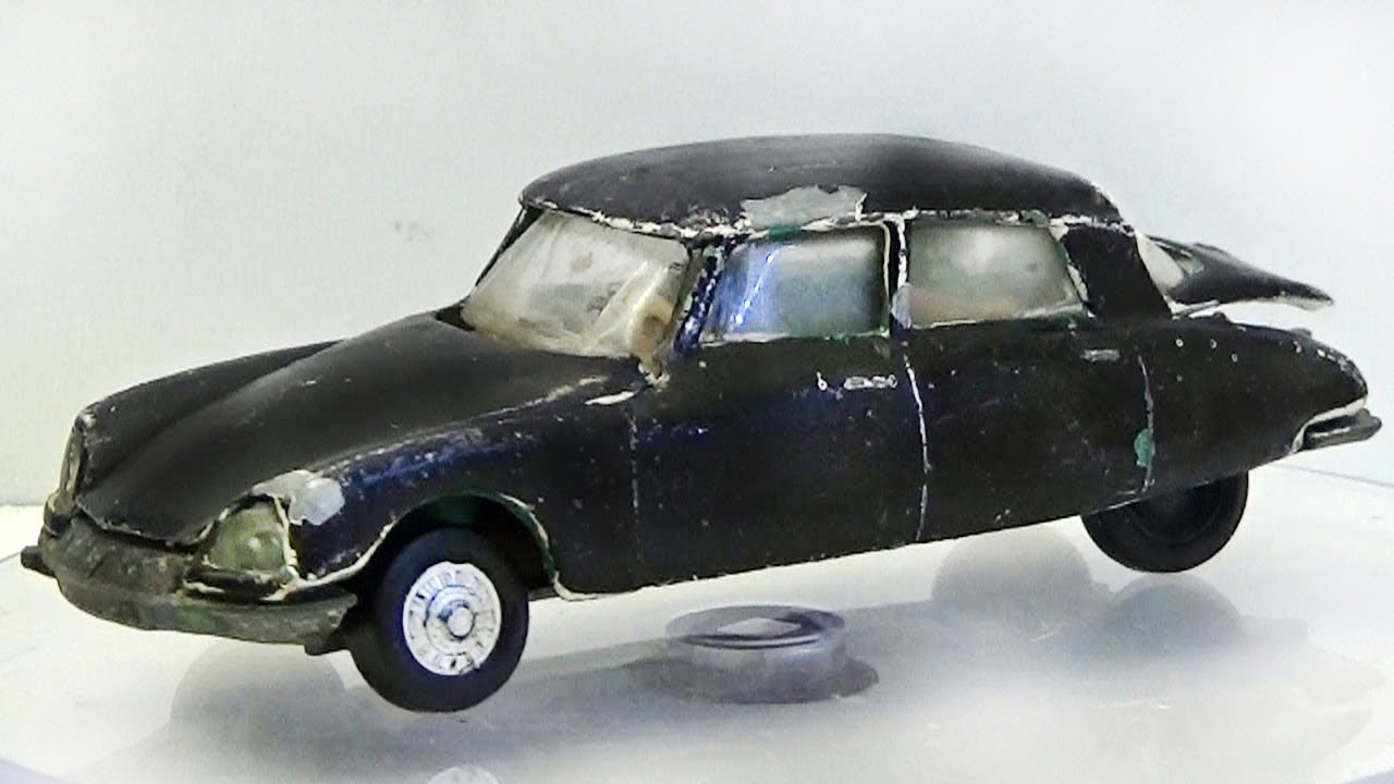 Реставрация мажореток Citroen DS №13. Литая модель.