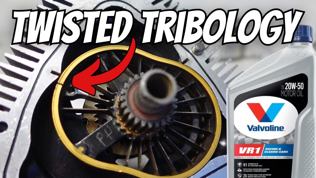 Inverting GEOMETRY Changes LUBRICATION (Engine Tribology Explained)