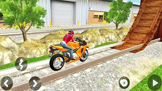 Dirt Motorcycle Bike Climb Balance Stunt Ride Game | Bike Racing Games | Bike 3d Games screenshot 5