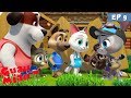 Guau Miau 🐶 Ayudantes Secretos 🐱 Dibujos animados infantiles de perros y gatos