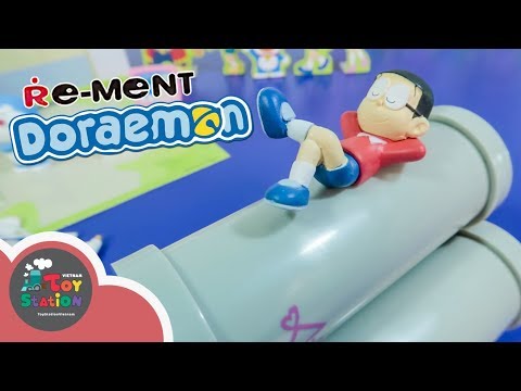 Bộ sưu tập Doraemon với sân chơi 3 ống cống y như trong truyện ToyStation 217