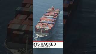 Cyberattack disrupts operations at three North Carolina port facilities