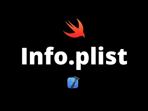 앱에서 Info.plist 사용 (Swift 5, Xcode 12)-iOS 개발 2020
