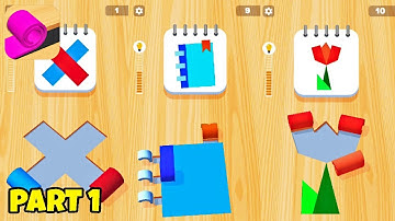 COLOR ROLL 3D - Gameplay Walkthrough First Look Part 1 (iOS, Android)