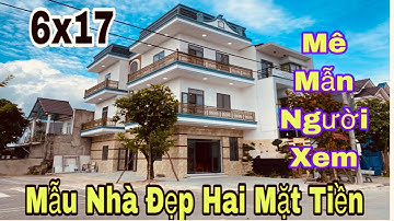 Mẫu Nhà Đẹp Góc Hai Mặt Tiền 6x17 | Bán Nhà Bình Dương Gần Ngã Tư Bình Chuẩn Tp Thuận An Bình Dương