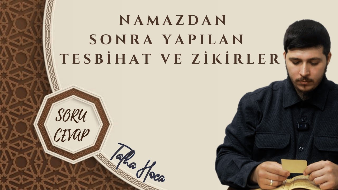 Namazdan Sonra Yapılan Tesbihat ve Zikirler Farzdan Sonra mı Ratib Sünnetten Sonra mı Yapılmalıdır?