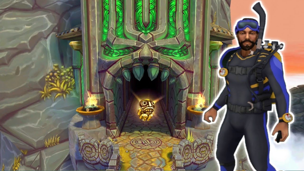 Temple Run 2 - Sky Summit - Rahi Raaja Scuba - Gameplay - YouTube