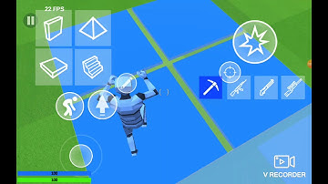 Floating myself on 1v1.lol like a macro on mobile