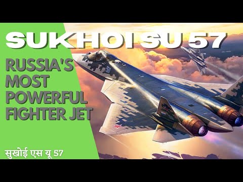 Sukhoi Su-57 Fighter Jet #Shorts