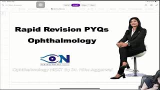 Ophthalmology NEXT By Dr Niha Aggarwal Live Stream