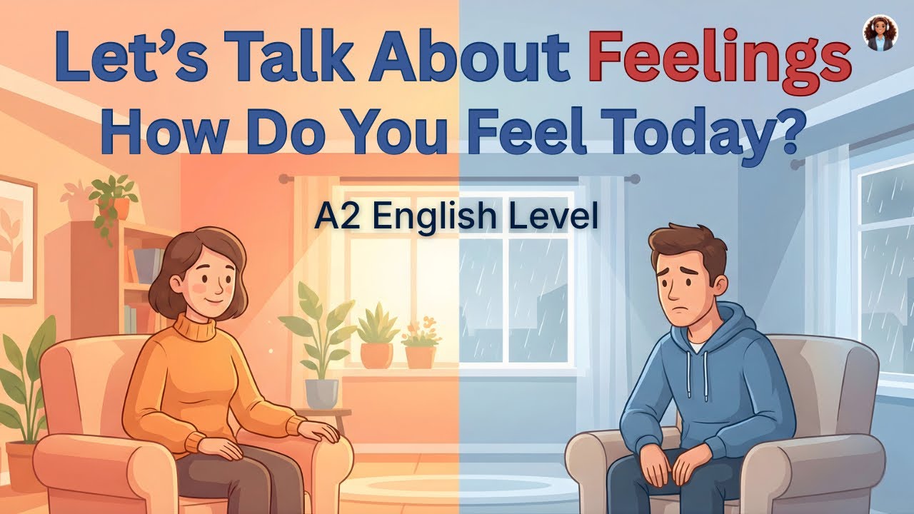 Talking About Feelings | How Do You Feel Today? | Easy English Podcast