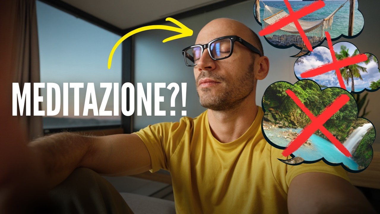 La meditazione non è una vacanza mentale, è un allenamento