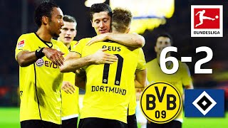 Klopp's Borussia Dortmund vs. Hamburger SV | Full Game | 13/14 - Aubameyang, Lewandowski & Reus