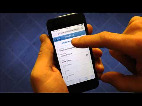SOLIDWORKS PDM Professional on an iPhone