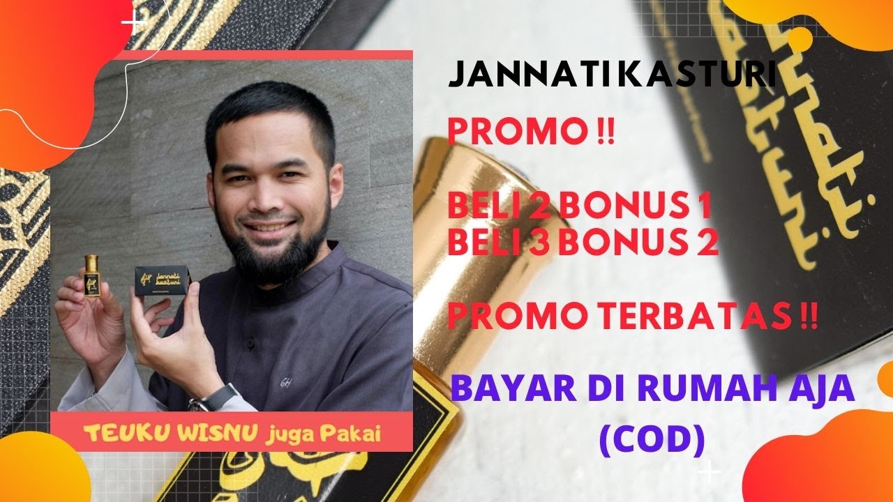 Minyak Kasturi Asli Jannati Kasturi Asli Non Alkohol Beli 2 Bonus 1
