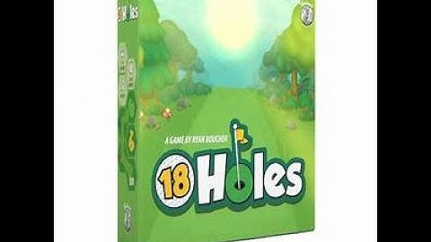 18 Holes - a Golf board game