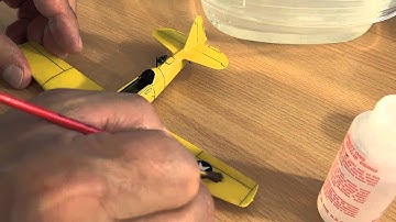 How to apply decals to a Plastic Model Airplane