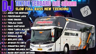 Download Lagu DJ TIKTOK TERBARU 2025 • ANDAI TAK BERPISAH • PERCERAIAN LARA || DJ SLOW BASS FULL ALBUM !!! MP3