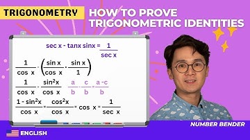 How to Prove Trigonometric Identities