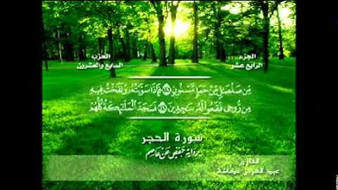 الشيخ عبدالعزيز عــكاشــة المصحف المرتل سورة الحجر 15