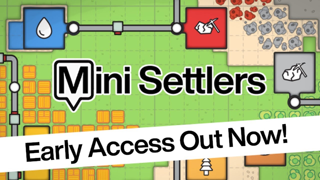 Mini Settlers - Early Access Trailer