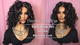 How to Create Soft Curls With Flexi Rods | Monroe Wig screenshot 1
