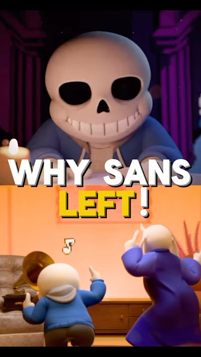 Why Sans LEFT Deltarune! #sans #undertale #toriel #deltarune #ccart
