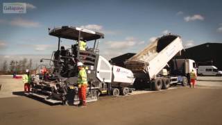 How to lay roller compacted concrete