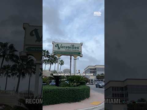 ONE OF MIAMI’S MOST ICONIC CUBAN RESTAURANTS