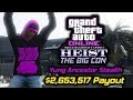 GTA Online Diamond Casino Heist: The Big Con, Yung Ancestor Stealth, $2,653,517 Payout Full Heist
