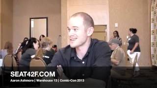 Aaron Ashmore Interview Warehouse 13 Comic Con Profile