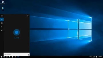 Playing with Cortana in official Windows 10 - Funny replies for commands