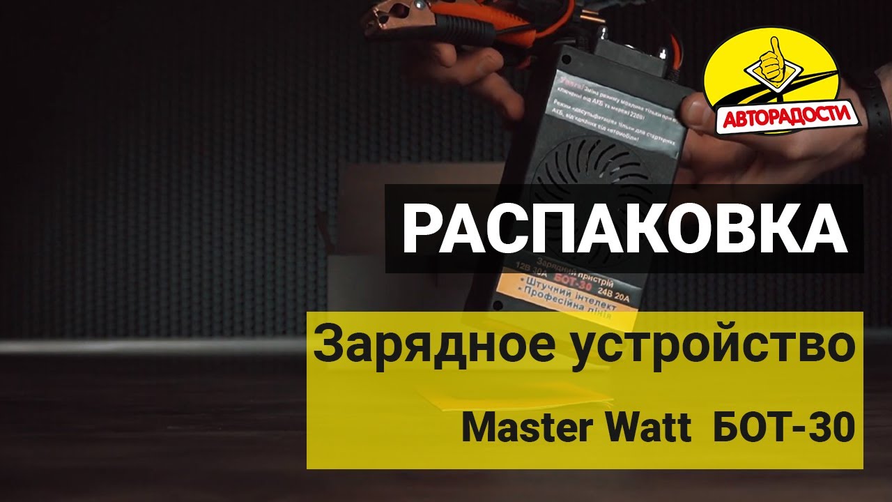 Зарядное устройство Master Watt робот-12. Мастер ватт.