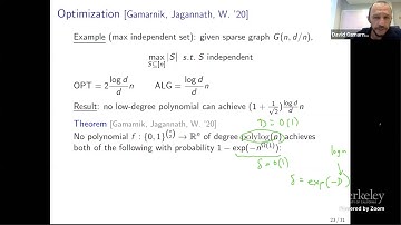 Pedagogical Talk: Failure of Low-Degree Polynomials