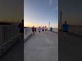 6 AM long run is a lot easier with a SQUAD! Sub 7 pace looking smooth. #marathon #running